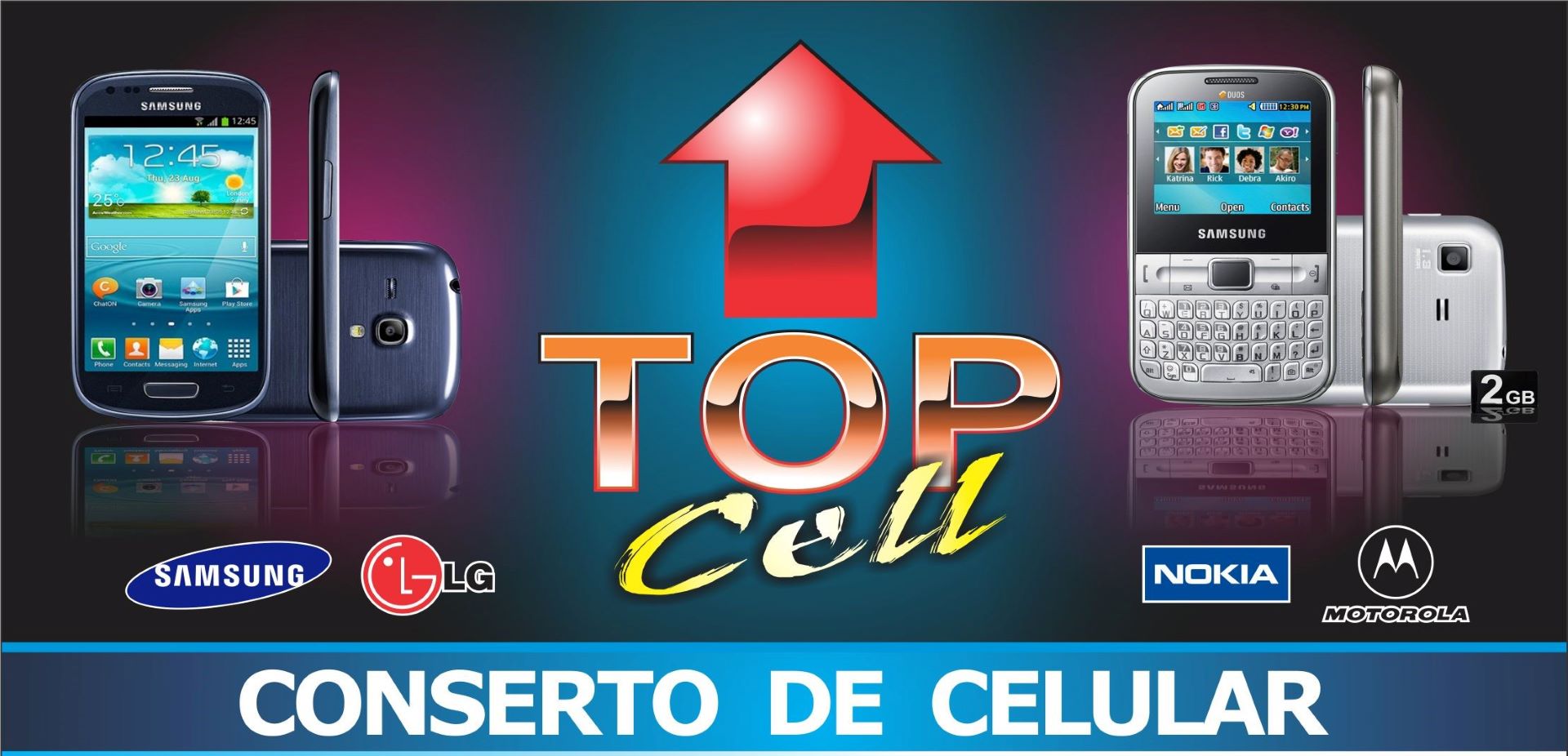 Logo da loja Top-Cell